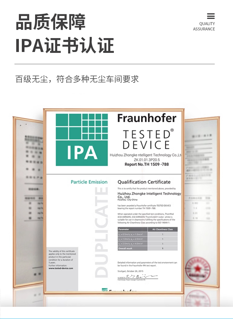IPA检测认证