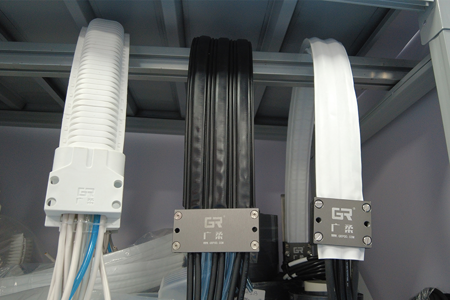 广柔防静电无尘拖链 广柔防静电无尘拖链