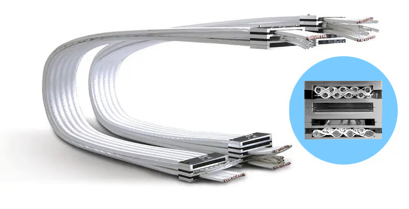 广柔无尘拖链:高效防尘解决方案的波纹管拖链应用解析(图3) image